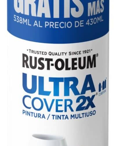 Ultra cover 2x blanco brillante BONUS CAN