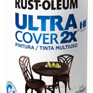 Ultra cover 2x café satinado