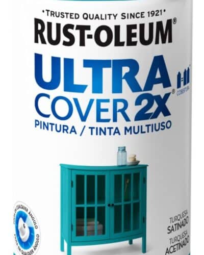 Ultra Cover 2x turquesa satinado