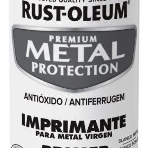 Metal protection imprimante para metal virgen blanco