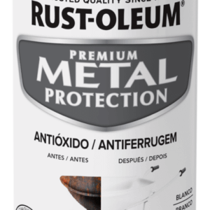 Metal protection blanco satinado