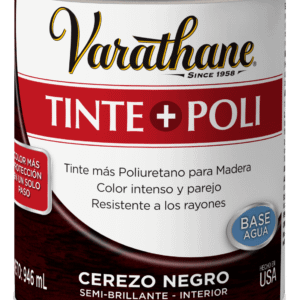 Varathane tinte+poli cerezo negro