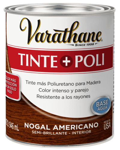 Varathane tinte+poli nogal americano