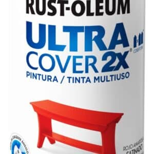 Ultra cover 2x rojo amapola satinado